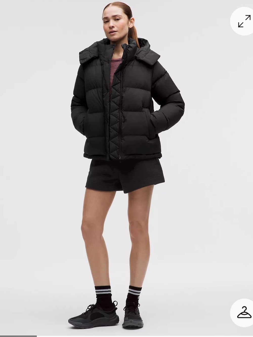 lululemon Wunder Puff Down-Filled Jacket — Size 8
